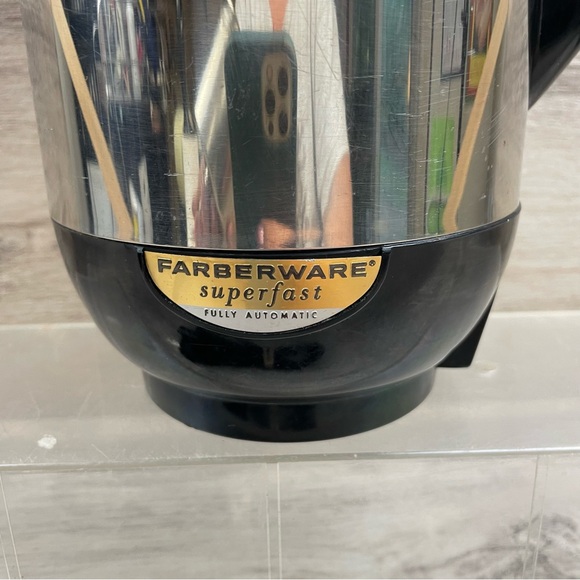 FARBERWARE Superfast Fully Automatic 12 Cup Percolator 142 Yonkers NY Coffee - Picture 8 of 12